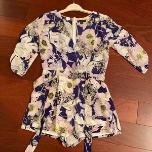 Yumi Kim floral belted romper